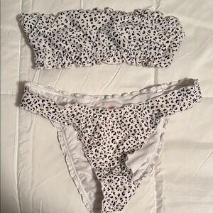 Leopard Print Bikini Set